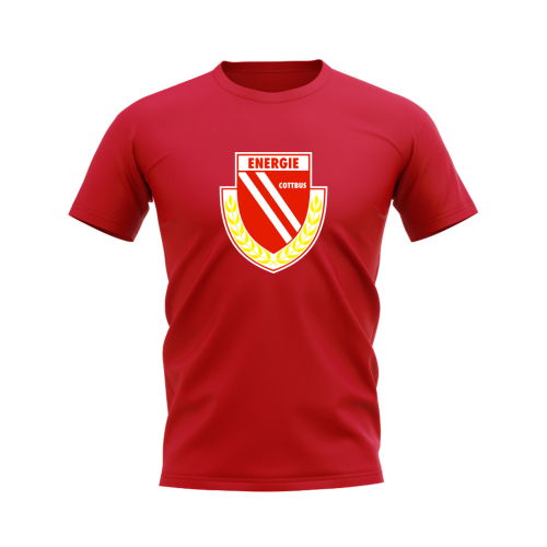 Energie Cottbus Badge T-shirt (Red)
