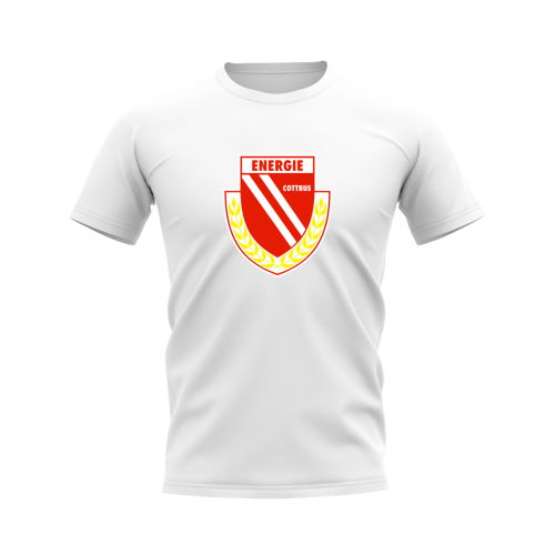 Energie Cottbus Badge T-shirt (White)