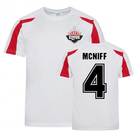 Martin McNiff Clyde Sports Training Jersey (White)
