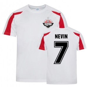 Pat Nevin Clyde Sports Training Jersey (White)