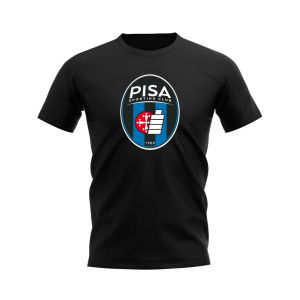 Pisa Badge T-shirt (Black)