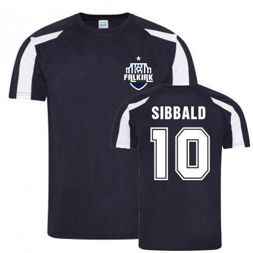 Craig Sibbald Falkirk Sports Training Jersey (Navy)