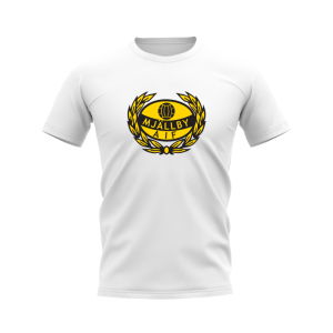 Mjallby Badge T-shirt (White)