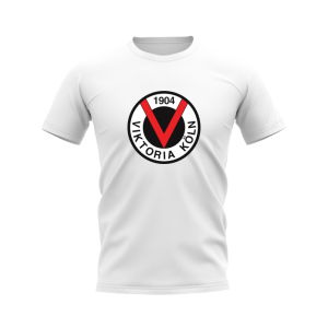 Viktoria Koln Badge T-shirt (White)