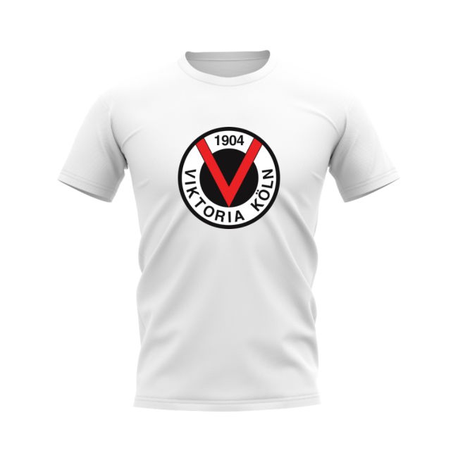 Viktoria Koln Badge T-shirt (White)