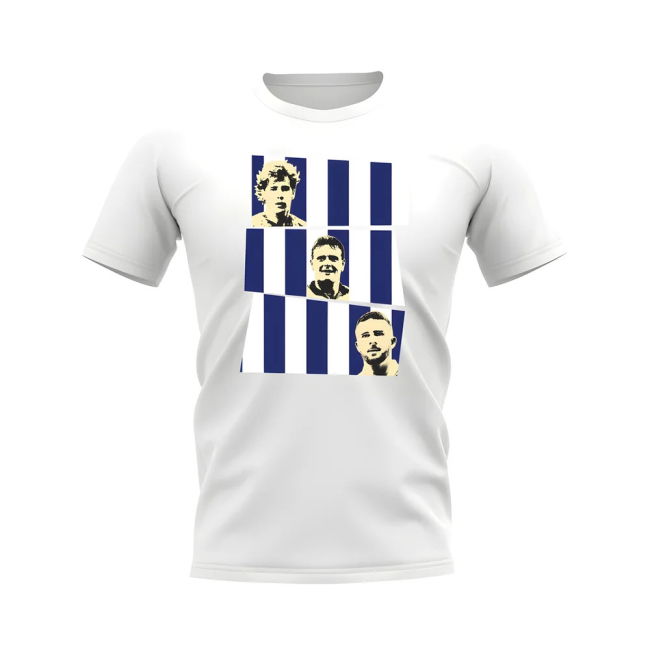 McCoist Gascoigne Ferguson Rangers T-Shirt (White)