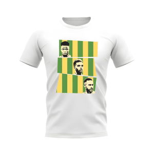 Vini Rodrygo Neymar Brazil T-Shirt (White)