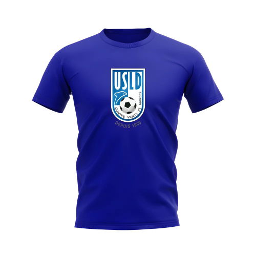 Dunkerque Badge T-shirt (Royal Blue)