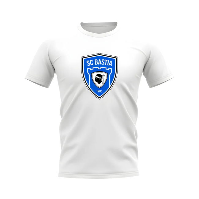 Bastia Badge T-shirt (White)