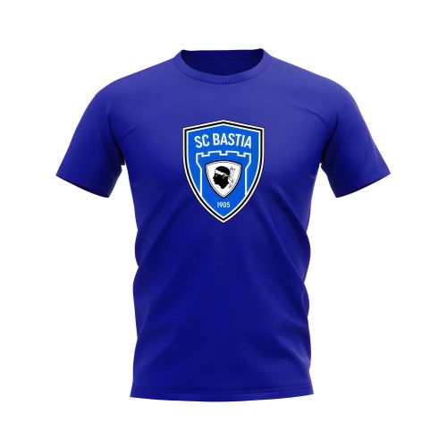 Bastia Badge T-shirt (Royal Blue)