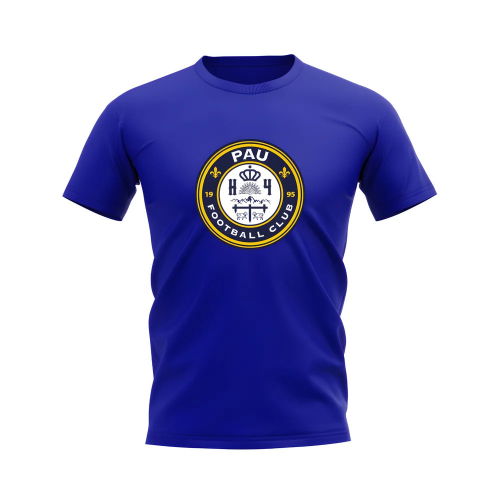Pau Badge T-shirt (Royal Blue)