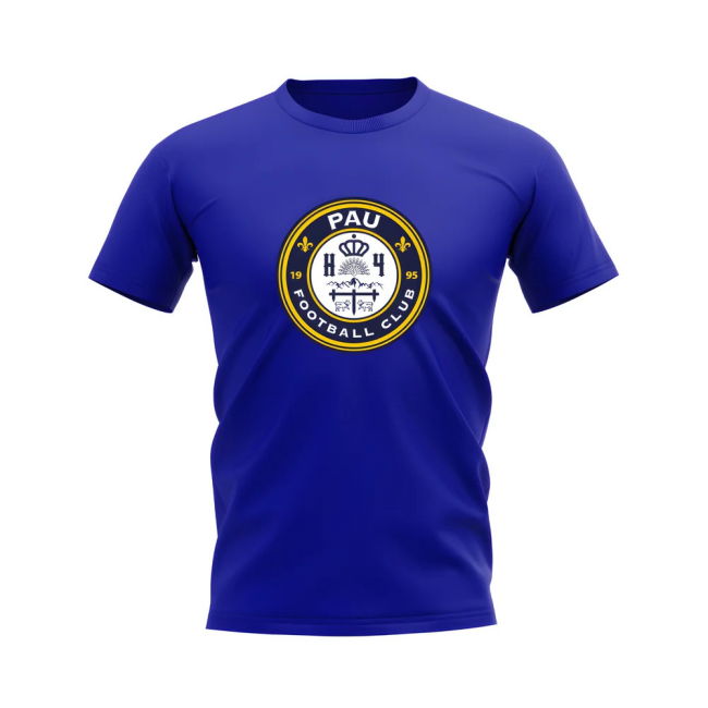 Pau Badge T-shirt (Royal Blue)