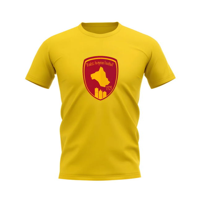 Rodez Badge T-shirt (Yellow)