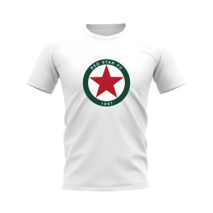 Red Star Paris Badge T-shirt (White)