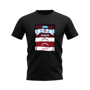 Hearts Shirt Sponsor History T-shirt (Black)
