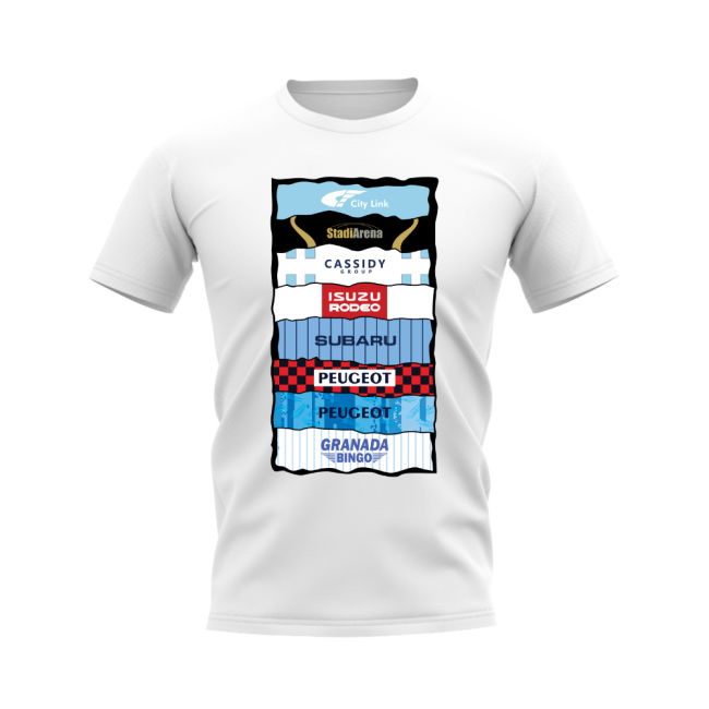 Coventry Shirt Sponsor History T-shirt (White)