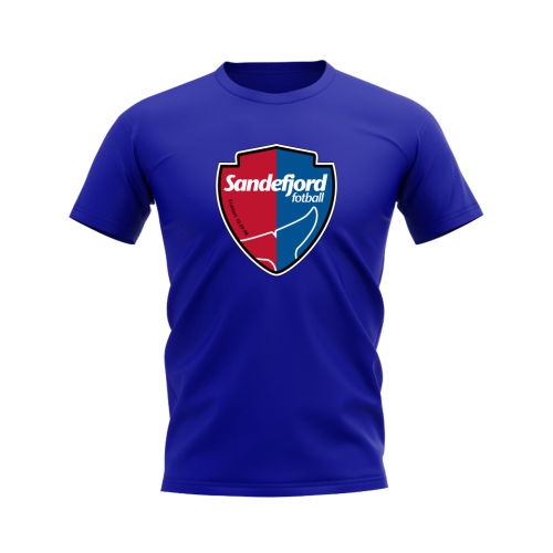 Sandefjord Badge T-shirt (Royal Blue)