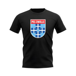PEC Zwolle Badge T-shirt (Black)
