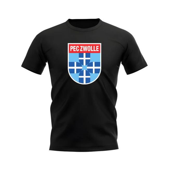 PEC Zwolle Badge T-shirt (Black)
