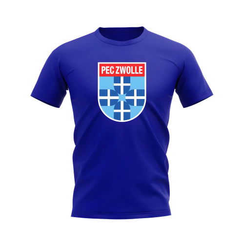 PEC Zwolle Badge T-shirt (Royal Blue)