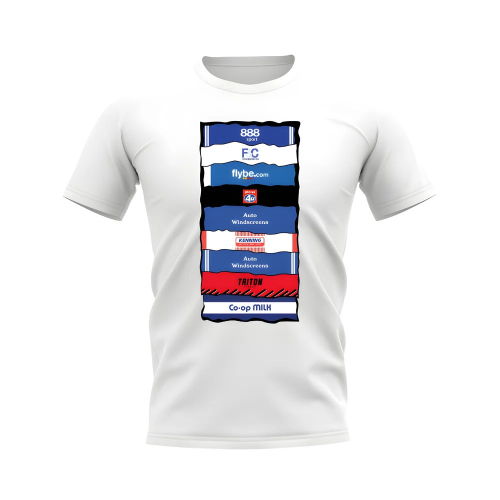 Birmingham Sponsor History T-shirt (White)