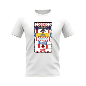 Brentford Sponsor History T-shirt (White)