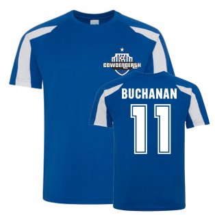 Robbie Buchanan Cowdenbeath Sports Training Jersey (Blue)