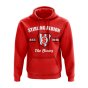 Stirling Albion Established Hoody (Red)