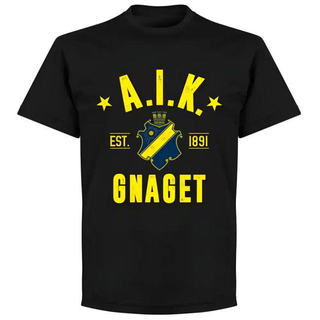 AIK Established T-Shirt - Black