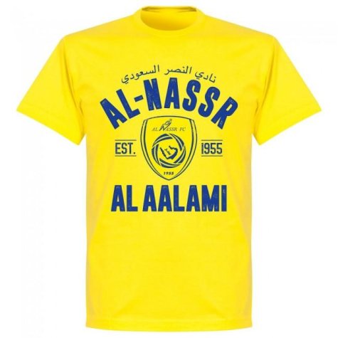 Al-Nassr Established T-Shirt - Yellow