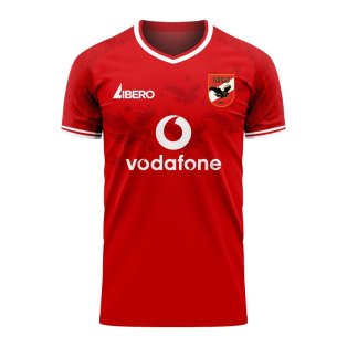 Al Ahly 2022-2023 Home Concept Football Kit (Libero)