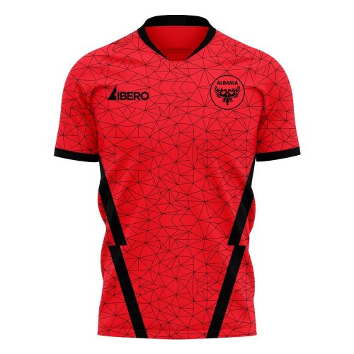 Albania 2025-2026 Home Concept Football Kit (Libero) - Womens