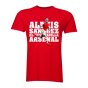 Alexis Sanchez Arsenal El Nino Maravilla T-Shirt (Red)