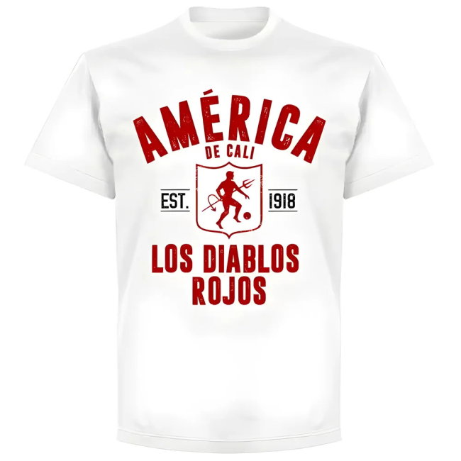 America de Cali Established T-Shirt - White