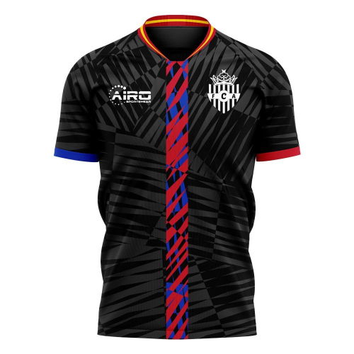 FC Andorra 2025-2026 Away Concept Football Kit (Libero)  FC Andorra 2025-2026 Away Concept Football Kit (Libero)