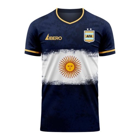 Argentina 2023-2024 Away Concept Football Kit (Libero) - Little Boys