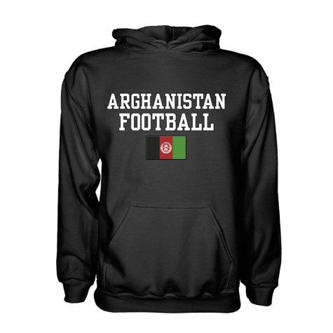 Arghanistan Football Hoodie - Black