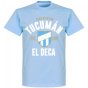 Atletico Tucuman Established T-Shirt - Sky