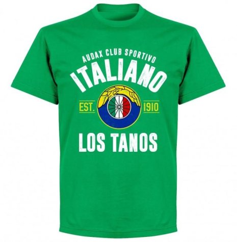 Audax Italiano Established T-Shirt - Green