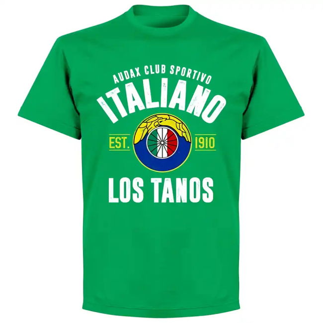 Audax Italiano Established T-Shirt - Green