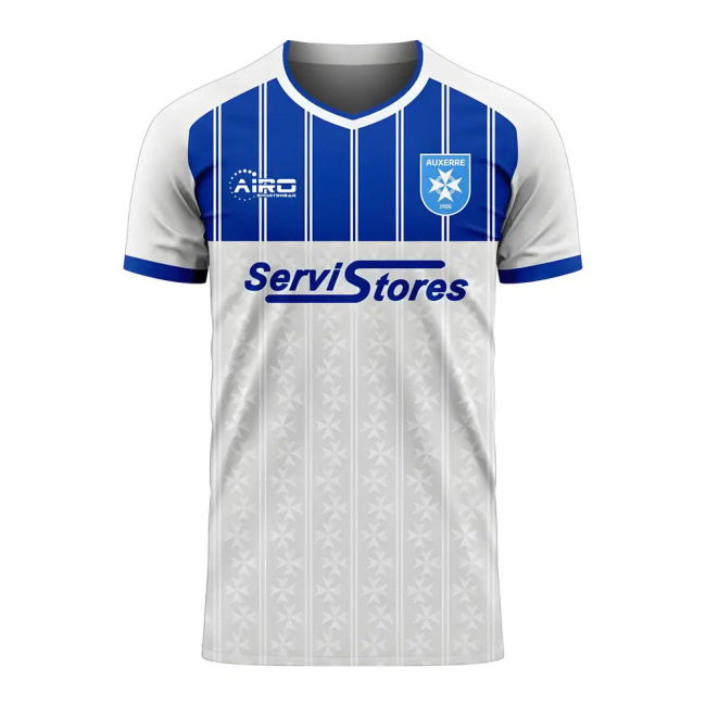 Auxerre 2025-2026 Home Concept Football Kit (Airo) - Baby