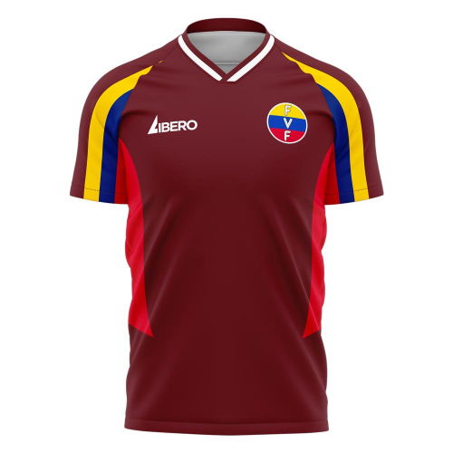 Venezuela 2025-2026 Home Concept Football Kit (Libero)