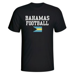 Bahamas Football T-Shirt - Black