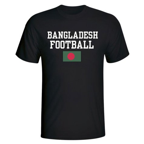Bangladesh Football T-Shirt - Black