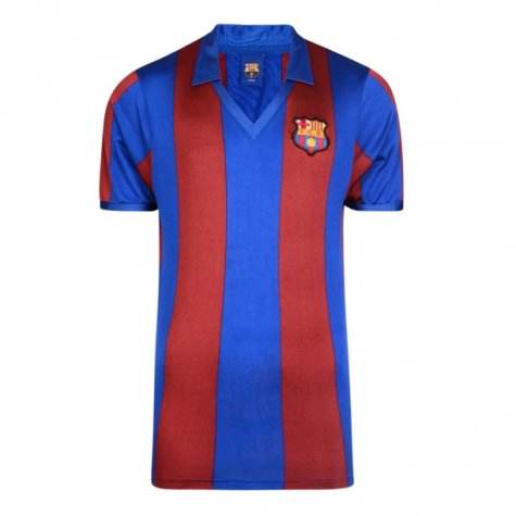 Score Draw Barcelona 1982 Home Shirt