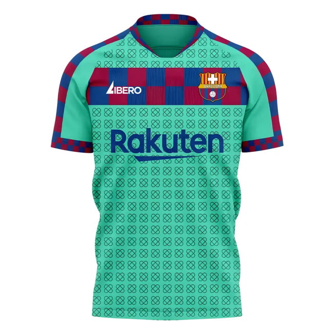 Barcelona 2024-2025 Fourth Concept Football Kit (Libero)