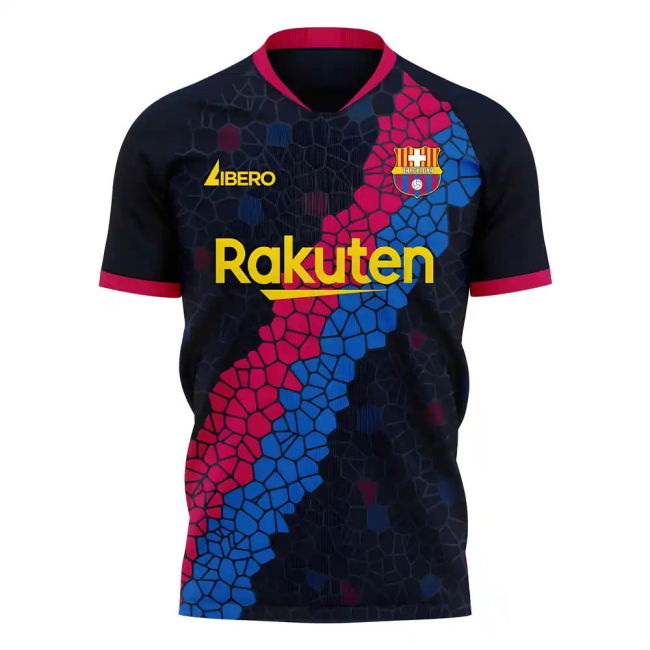 Catalonia 2025-2026 Away Concept Football Kit (Libero)