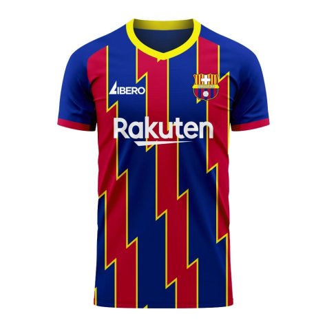 Catalonia 2023-2024 Home Concept Football Kit (Libero)