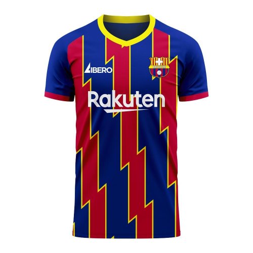 Catalonia 2025-2026 Home Concept Football Kit (Libero)