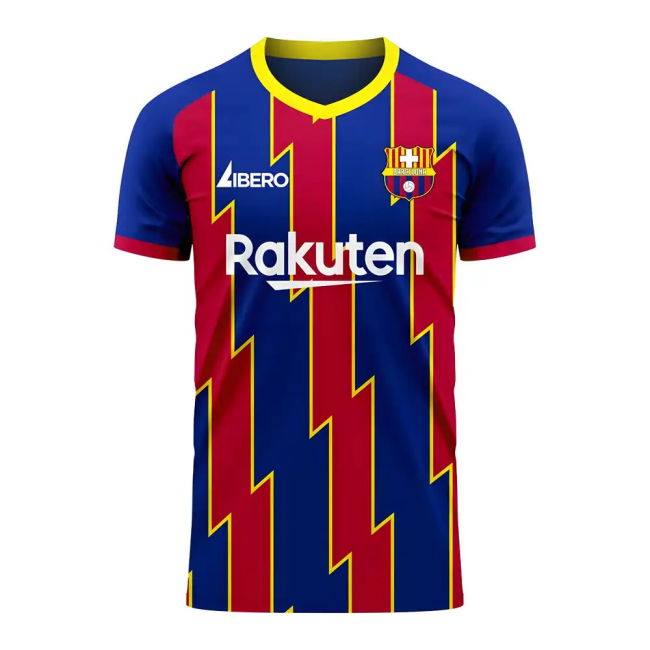 Catalonia 2025-2026 Home Concept Football Kit (Libero)
